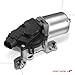 A-Premium Front Windshield Wiper Motor Compatible with Jeep Grand Cherokee, Compass, Patriot & Dodge Durango, Dart, Caliber & Cadillac ATS & Acura MDX & Mazda CX-5, 5-Pin, Replace# 5303780AE