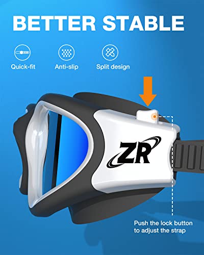 Image of ZIONOR Swim Goggles, Upgraded G1 Polarized Swimming Goggles Anti-Fog for Adult Men Women