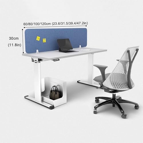Divisore autoportante per cubicoli fonoassorbenti per una maggiore concentrazione e privacy nello studio e negli spazi di lavoro, perfetto per studenti e professionisti