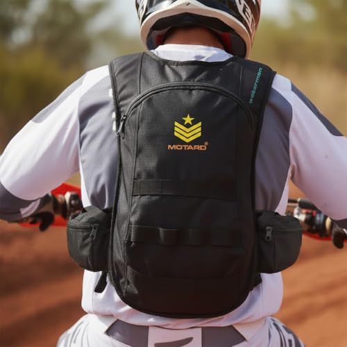 Image of Motard Waterman H20 Hydration Tactical Backpack Black Without Hydration Bladder