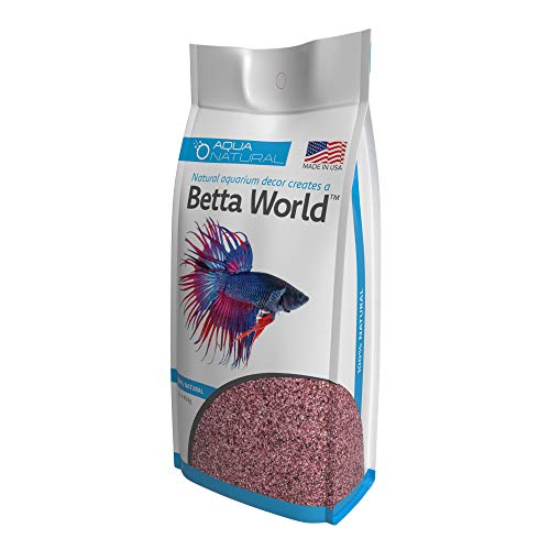 Image of Betta World-Purple Diamond 1lb, Gravel /Rocks /Substrate for Fish Tank /Bowl