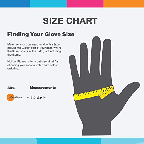 Bamllum Leather Gardening Gloves for Women - Working Gloves for Weeding, Digging, Planting, Raking and Pruning