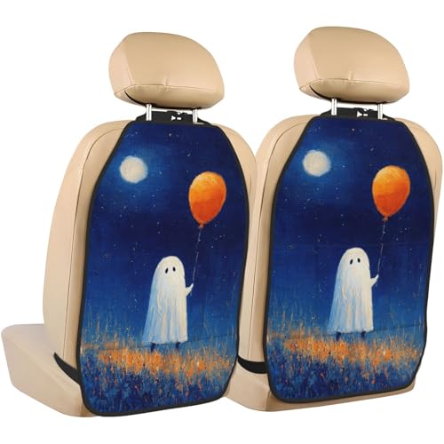 Protectores de asiento de coche infantiles con divertidos globos de Halloween