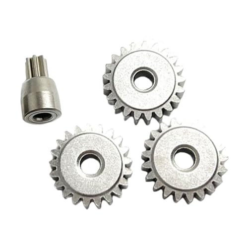 Bothyi 4x Epicyclic Gear & Gear Sleeve Set Planet Gear Wearproof Professional 21 Tooth Gears 7 Tooth Gear for 2106 Electric Wrenches