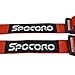 Spocoro SB-0204RD-BK-1 4 Point Racing Safety Harness Buckle with 2