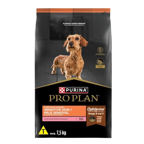 PRO PLAN® Sensitive Skin Ração Seca para Cães Adultos Minis & Pequenos Salmão 7,5kg