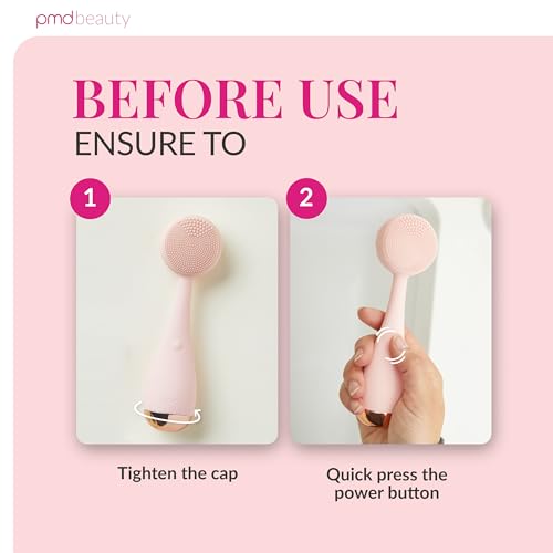 PMD Clean - Smart Facial Cleansing Device with Silicone Brush & Anti-Aging Massager - Image 6