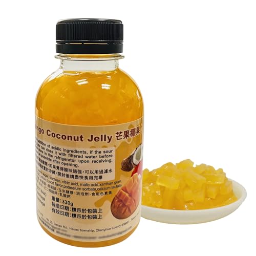 Miboba Mango Coconut Jelly Topping