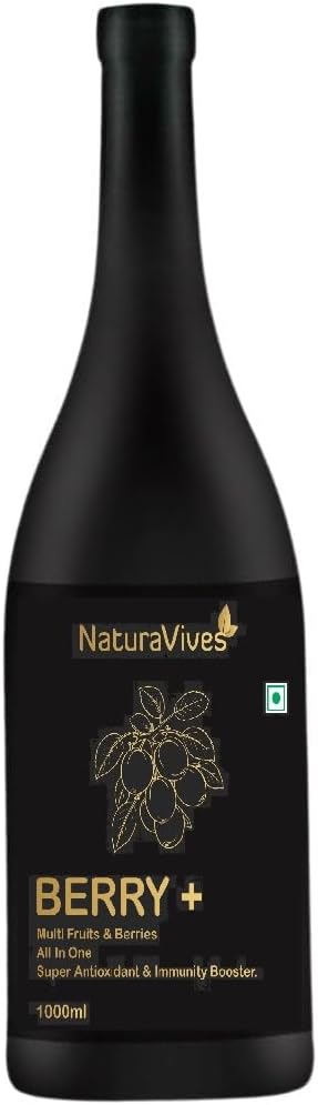 Nutriciô Pro berry++ Multi Fruit juice, Antioxidant & Immunity Booster 1000ml, Truly Organic (Pack of 1)