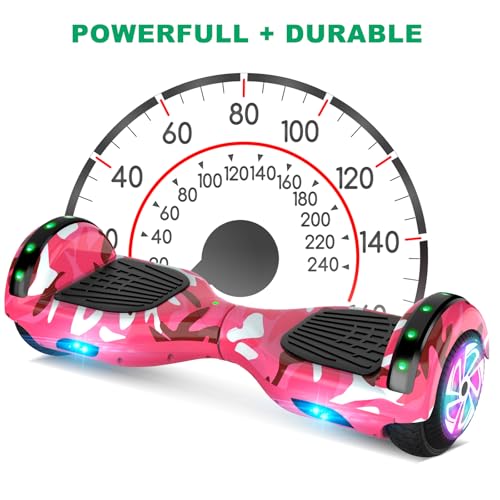 Image of Scooter with Seat Attachment for Kids Adults, 6.5'' 8.5''Balancing Scooter with Bluetooth Speakers & Colorful LED Light with kart