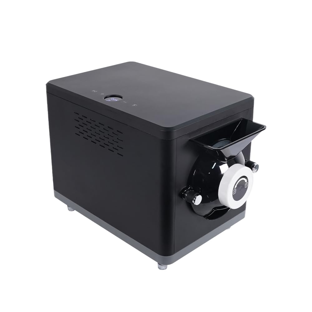 1000g Kommerzielle Kaffeeröster-Maschine, digitale Steuerung für 100-250 ℃ und 5-60min, Mehrzweck-Bohnen/Nuss/Getreide-Röster mit 360 ° Rotation Heizung