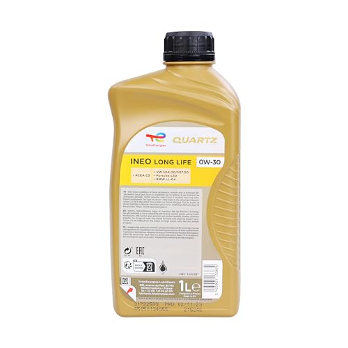 Aceite Motor Sintético TotalEnergies 0W-30 1 Litro miniatura 6