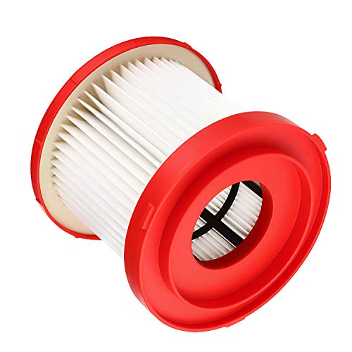 2 Pack Wet Dry Vacuum Hepa Filter Replacement 49-90-1900 Compatible With Milwaukee Cordless Vacuum - For Milwaukee Cordless M18 Vacuum 0780-20 0880-20 #TOP5