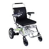  AIRWHEEL - Silla De Ruedas Eléctrica De Aluminio H3T. Silla De Ruedas Eléctrica Plegable Automáticamente. Muy Manejable. 25 Km De Autonomía. 114x62x99 CM