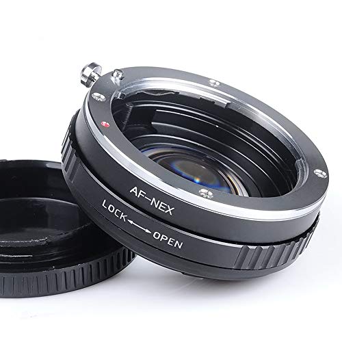 Adaptador de lente AF-NEX anillo conversor de objetivo Minolta AF a Sony NEX E-Mount