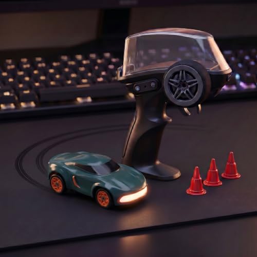 L.O.T TOYS L.O.T Cars Dash Mini RC Drift Car 1:64 Scale Green - Image 2