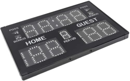 Marcador electrónico para baloncesto para interiores miniatura 5