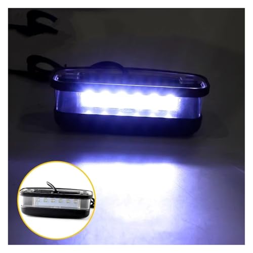 Lámpara con forma número LED para solucionar fallos de luz de matrícula en Defender 3