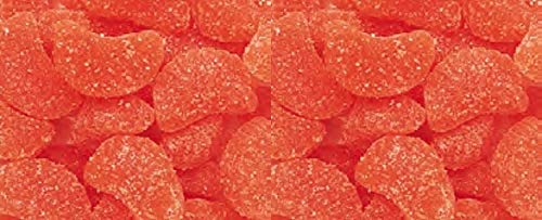 Dulces Orange Slice Wedges Bolsa 1 lb Pack de 2