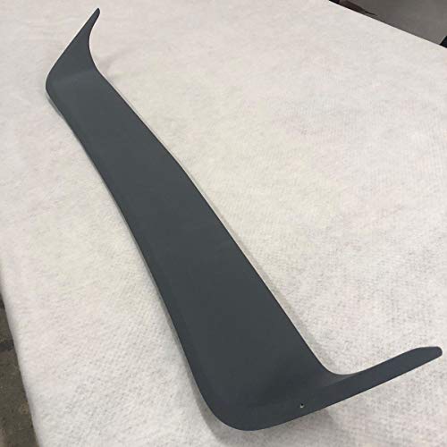 Spoiler de ventana trasera P-Performance para Challenger MK3 persiana solar negra 5