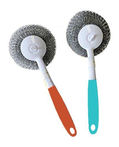 "Aptitude Kitchen Cleaning Handy Scorer with Handle Set of 2 (Random Colour) " (B07FBZJ7C3) Amazon Price History, Amazon Price Tracker