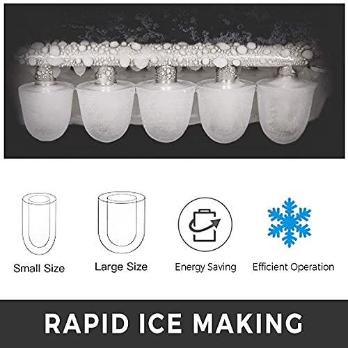 Máquina para hacer cubitos de hielo de 15 Kg 24h miniatura 2