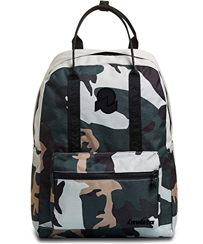 Zaino Va X Limited Edition Camouflage Tasca Porta Pc Fino a Studio Lavoro e Tempo Libero Tessuto Eco Material Per uomo donna 13 pollici