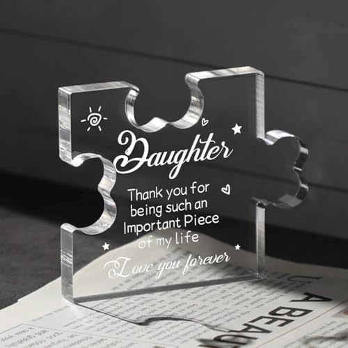 Image of Heart shaped plaque gift (Daughter)
