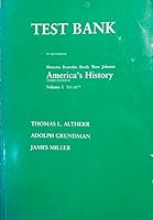Test Bank Vol 1 T/A Amer Hist: Relationships, Qual, V 1572592192 Book Cover