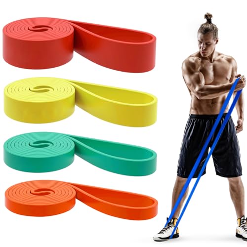 Pull Up Bands, Resistance Bands, Pull Up Assistance Bands Set for Men & Women, Exercise Workout Bands for Working Out, Body Stretching, Physical Therapy, Muscle Training - Image 7