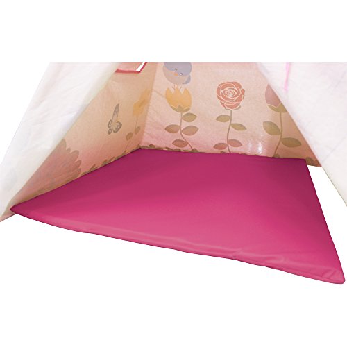 Cabana da Alegria em Tecido e 4 Hastes em Madeira, A Partir de 2 Anos, Embalagem Plástica Papo de Pa