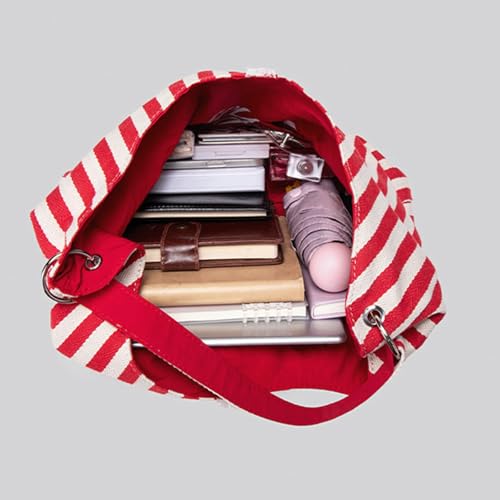 Bow Purse Stripped Bow Purse Large Shoulder Bag Handbag with Lace Detail Chic Trendy Gifts for Women Daily Use4