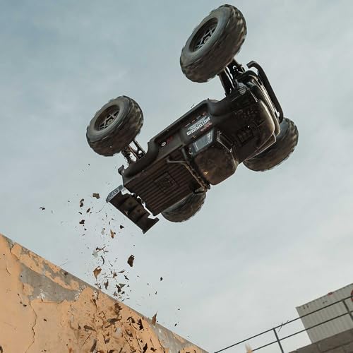 ARRMA RC Truck 1/8 Notorious 4X4 6S BLX BRUSHLESS V6 Stunt Truck RTR (Battery and Charger Not Included), (Black), ARA8611V6T1 by ARRMA - Image 9