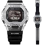 カシオ G-Shock GBX100S-1 G-Lide Gleaming Waveシリーズウォッチ - ブラック