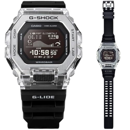 Casio G-Shock G-LIDE GBX-100 Series Digital Black Resin Watch 50.9mm - GBX100S-1