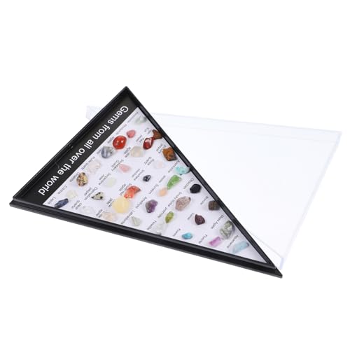 RORPOIR Conjunto De Muestras De Minerales Piedras Naturales y Cristales Para Decoración De Escritorio Incluye Piedras Irregulares Pequeñas Para Coleccionismo y Estudio