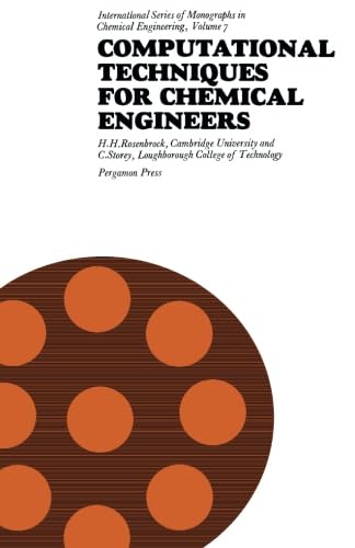 Computational Techniques for Chemical Engineers: International Series ...
