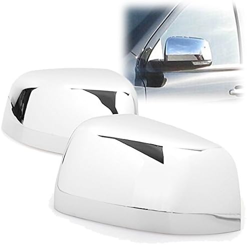 Chrome Side Door Mirror Cover Fit Jeep Grand Cherokee/Dodge Durango 2011-2016