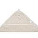 Jollein Kapuzenhandtuch Badetuch Frottee 100x100 cm Nougat | 534-836-00093