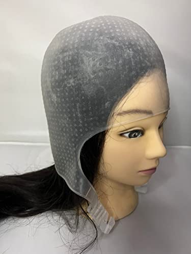 Touca Romana para mechas luzes de Silicone cabelereiro barbeiro 2100 Furos Original (Transparente)