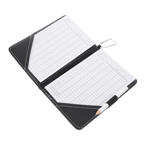 ibasenice Golf Scorebook Stylish Scorecards Holder Balls Sports Scorebook Score Keeping Supply