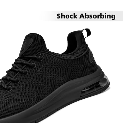 Image of LARNMERN Mens Running Shoes Slip On Breathable Walking Sneakers