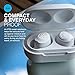 JLab JBuds Air True Wireless Signature Bluetooth Earbuds + Charging Case, White, IP55 Sweat Resistance, Bluetooth 5.0 Connection, 3 EQ Sound Settings Signature, Balanced, Bass Boost