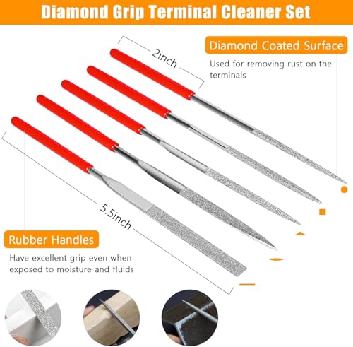 Image of Terminal Removal Tool Kit 96 Pcs Depinning Tool Electrical Connector Pin Removal Tool Kit Pin Extractor Tool Set Wire Terminal Release Tool for Automotive Car Household Devices