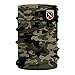 Northeastern University Huskies Green Neck Gaiter Camo print Vive La Fete