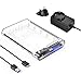 Price comparison product image ORICO 3.5 Inch Hard Drive Enclosure Reader External USB 3.0 Hard Disk Caddy for 3.5" SATA III SSD HDD - Support UASP & 8TB
