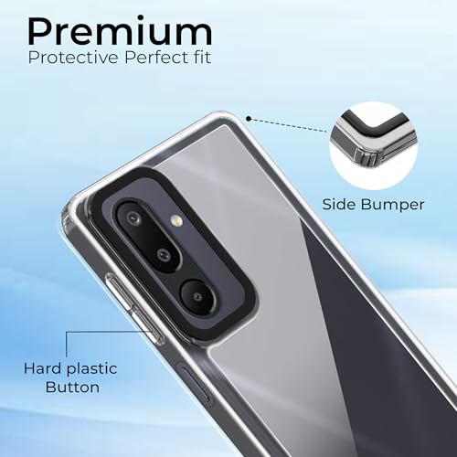 Image of A rtistque Ultra Stylish Back Cover Case for Samsung Galaxy M16 5G / F16 5G | Premium Shockproof TPU | Protective Design | Samsung M16 Back Cover - White