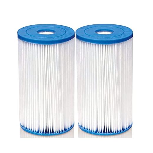 Pool Filters Type A or C, Summer Pool Waves Type A Pool Filter Cartridge, 2-Pack