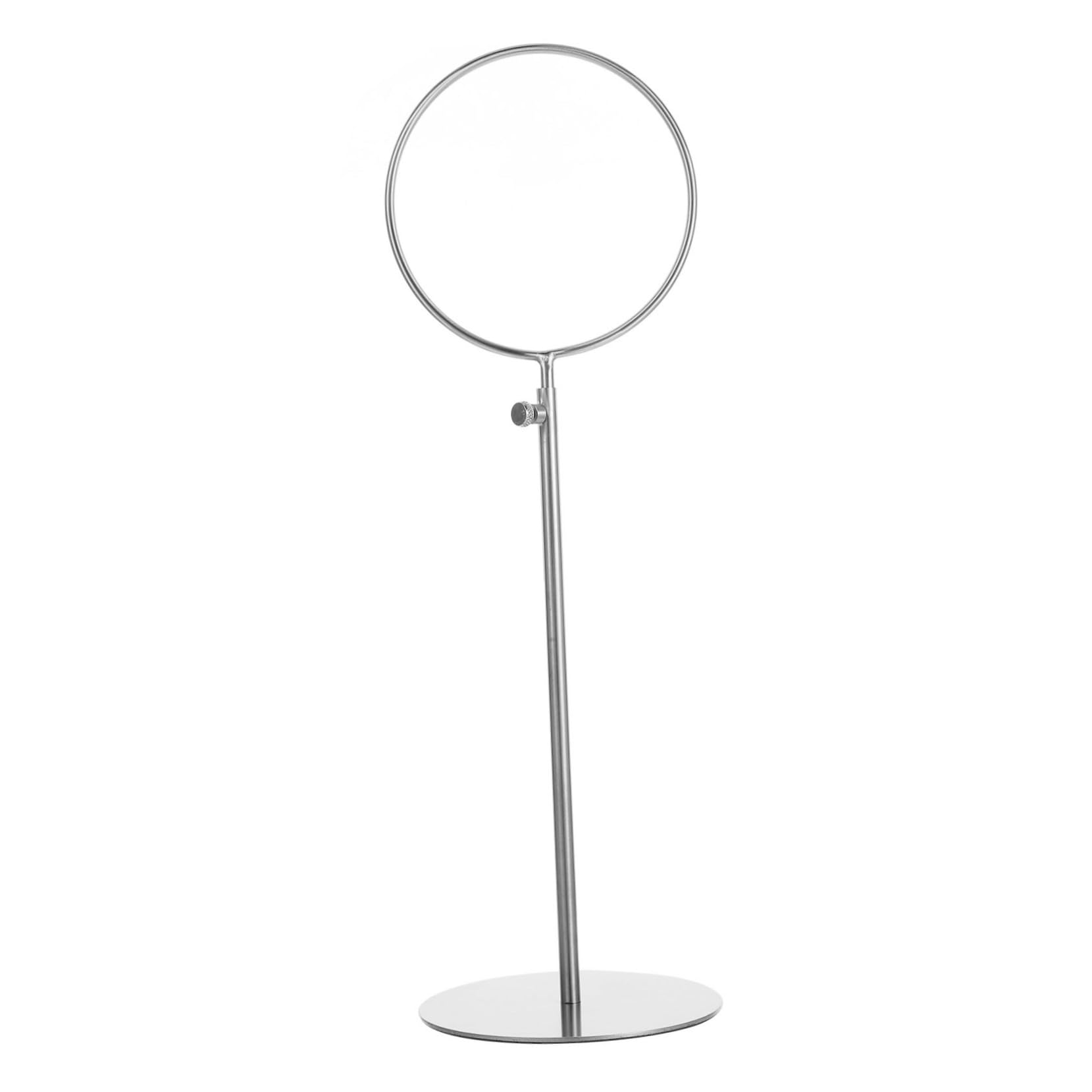 OUNONA Classic Design Scarf Display Stand Easy-to-use Storage Rack for Home and Store Made of Stainless Steel