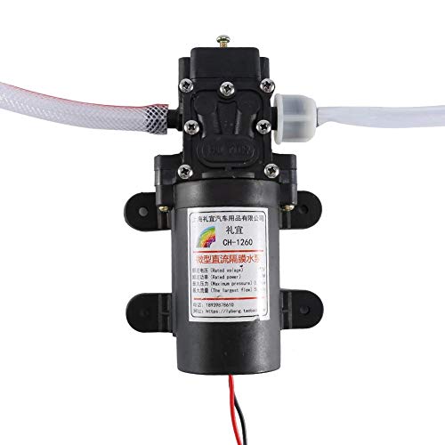 Bomba aceite 12V 60W 0.8MPA, Kit de bomba de extracción de aceite eléctrico, bomba de transferencia para trasvasar gasoil/petróleo/fluido/líquido